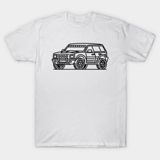 Offroad Car (Black) T-Shirt